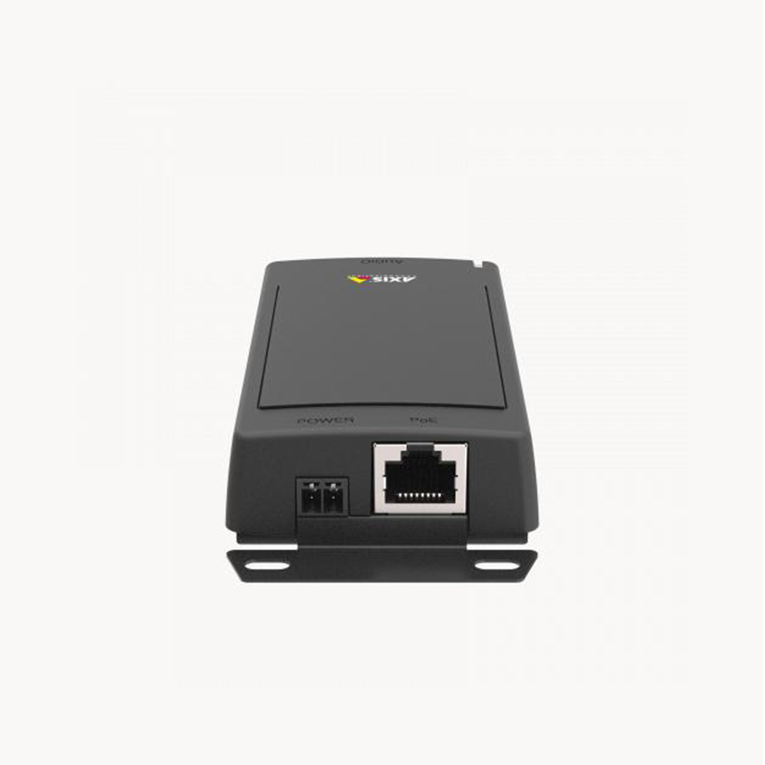 Hub de Áudio AXIS C8110 com Conversão Analógica para IP Hub de Áudio AXIS C8110