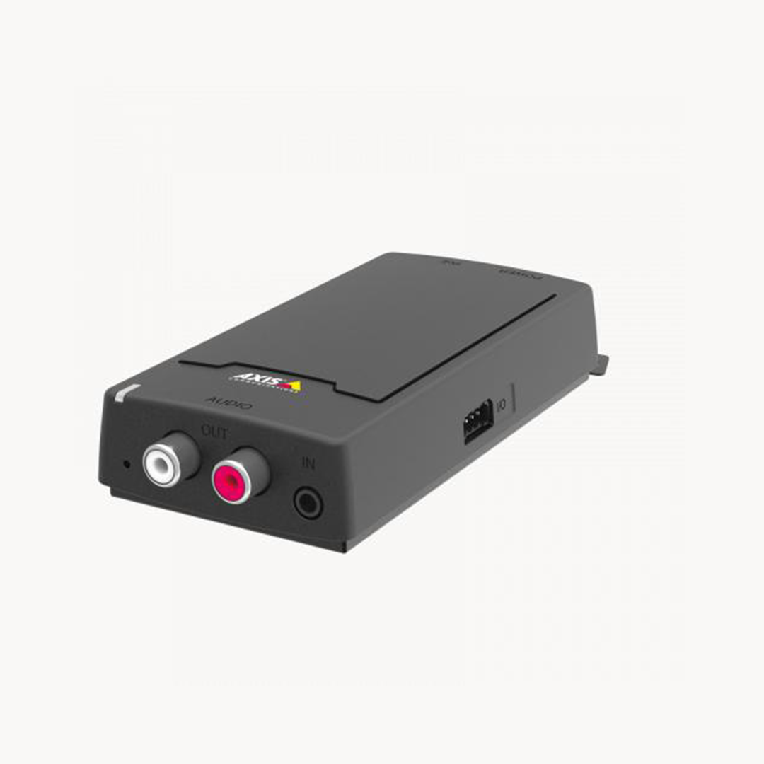 Hub de Áudio AXIS C8110 com Conversão Analógica para IP Hub de Áudio AXIS C8110