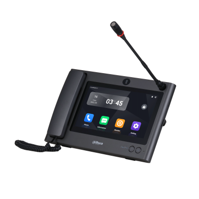 Central de Intercom IP Dahua VTS8A40B-CG com Tela 10” Central de Intercom IP Dahua VTS8A40B-CG com Tela 10”